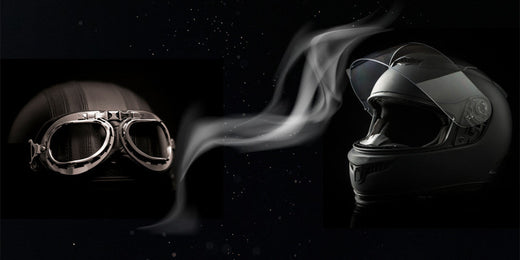 The Evolution of Motorcycle Helmets: The Leap from Simplicity to High Technology