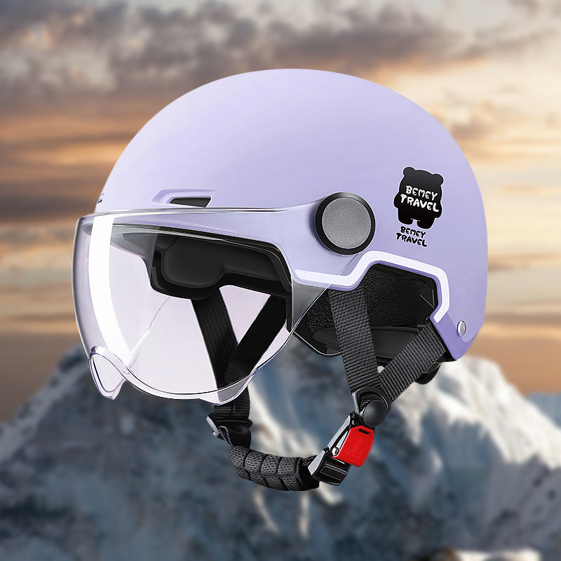 Stylish Lightweight Design Ergonomic Half Helmet