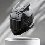 Futuristic High-tech ESP Shock-absorbing foam ABS Full Face Helmet with Bluetooth Headset for Unisex