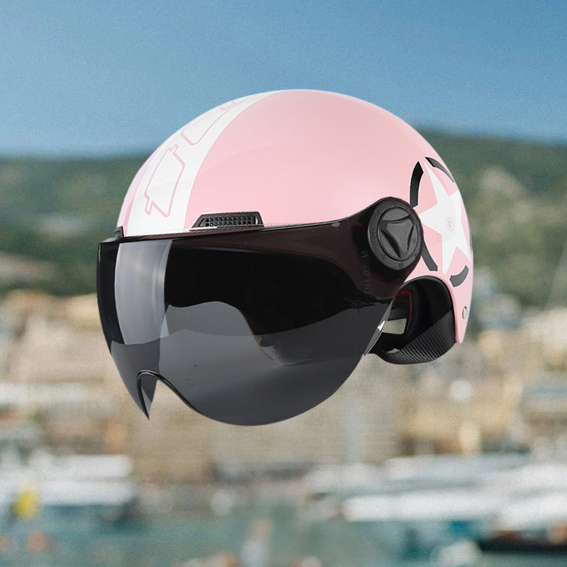 Anime Cartoon Lightweight Composite Half Helmet | Helmet Stores Anime Cartoon Lightweight Composite Half Helmet | Helmet Stores