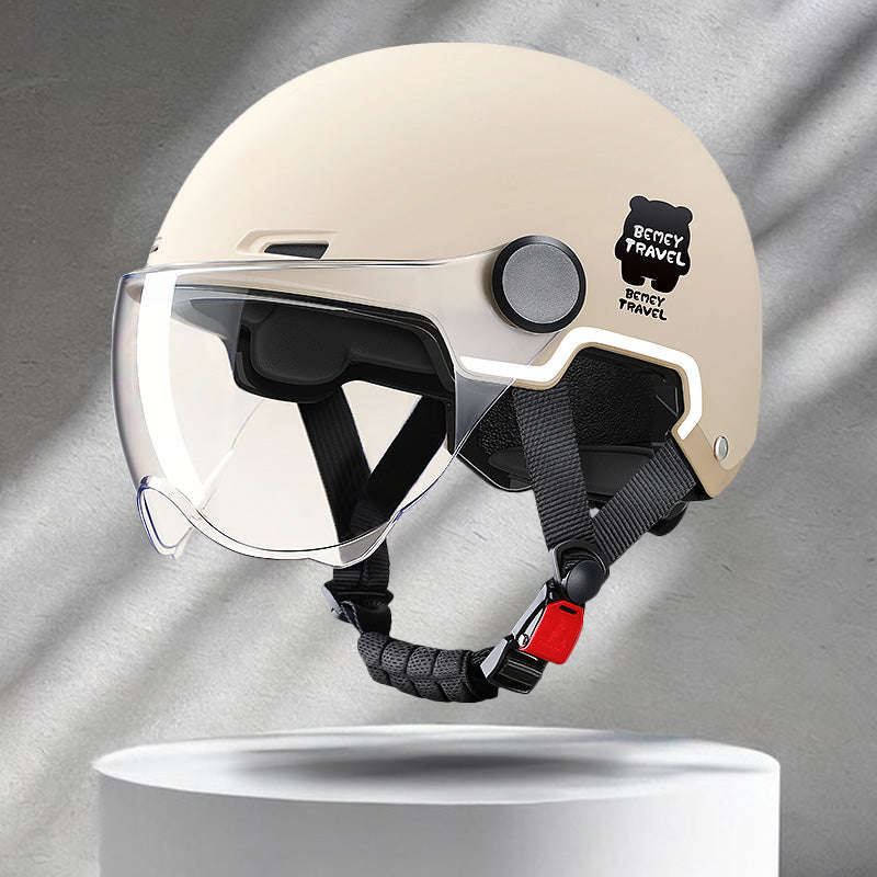 Stylish Lightweight Design Ergonomic Half Helmet | Helmet Stores Stylish Lightweight Design Ergonomic Half Helmet | Helmet Stores