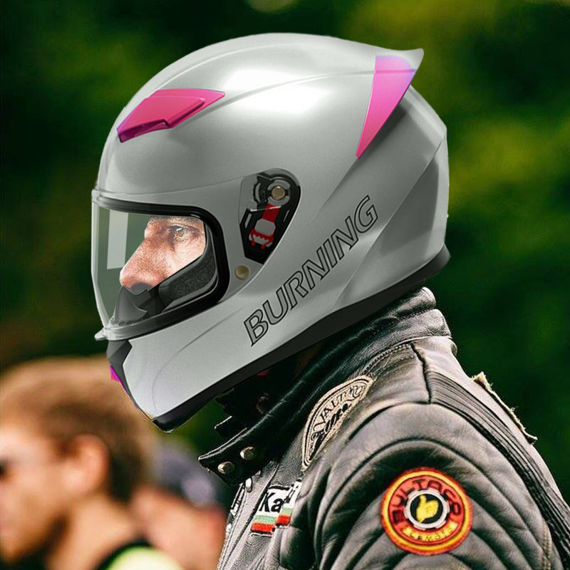 future motorcycles helmet Neon Future Fluorescent Spray ABS Full Face Helmet DOT
