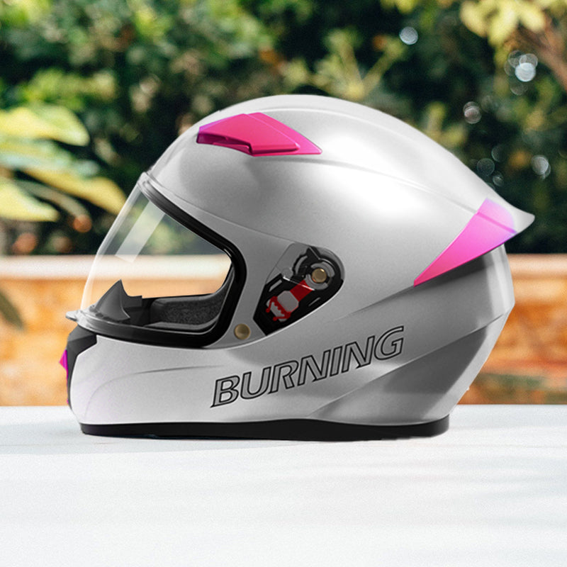 fluorescent paint on motorcycle helmets Neon Future Fluorescent Spray ABS Full Face Helmet DOT
