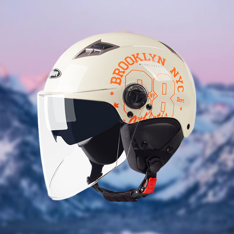 Comfort One-Piece ABS 3/4 Face Helmet Youthful Sleek | Helmet Shop Helmet Stores Comfort One-Piece ABS 3/4 Face Helmet Youthful Sleek | Helmet Shop Helmet Stores